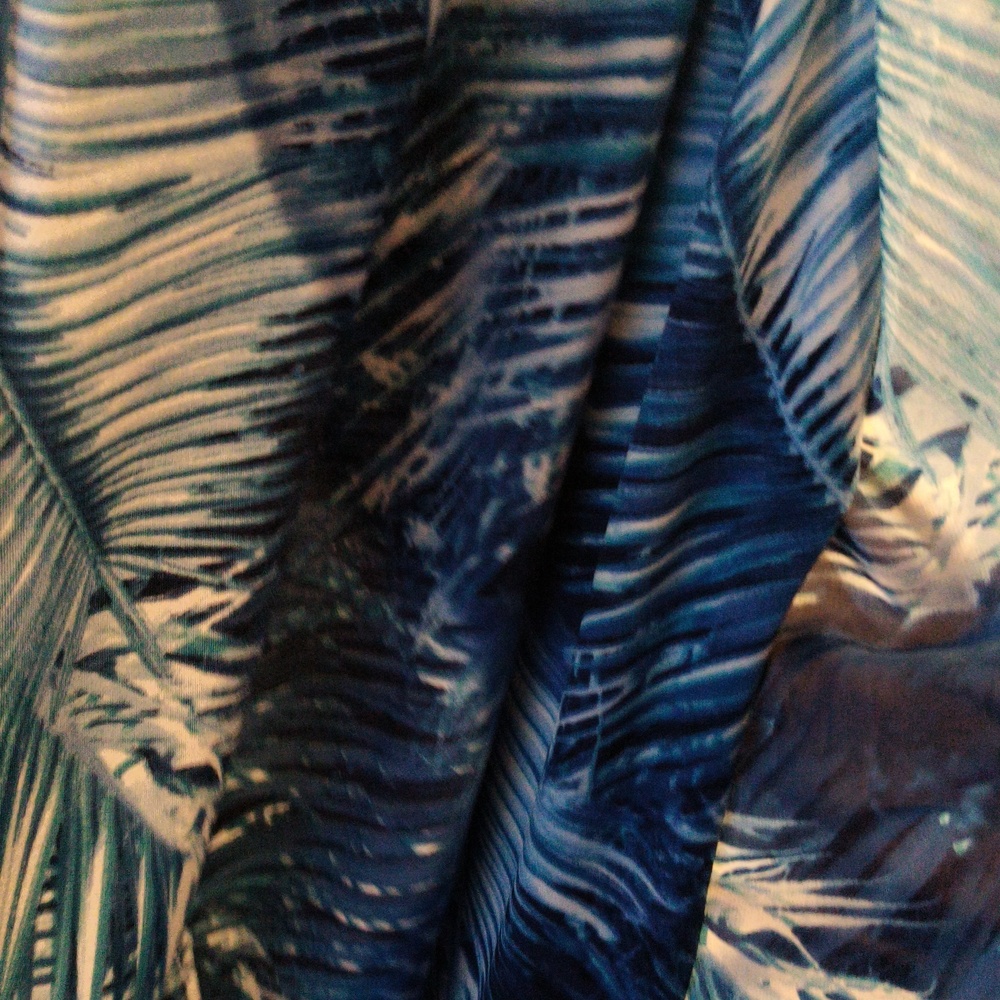 FINAL PRICE NWT Antthony Original Blue Patterned Maxi Dress 2X - Picture 13 of 15